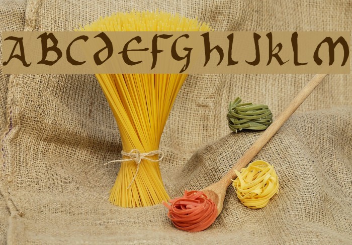 Onciale PhF Font examples