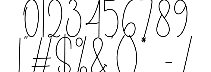 Oncomming 2 Font OTHER CHARS