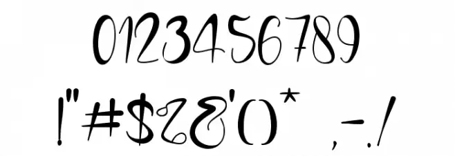 Ondemande_Personal Use Font OTHER CHARS