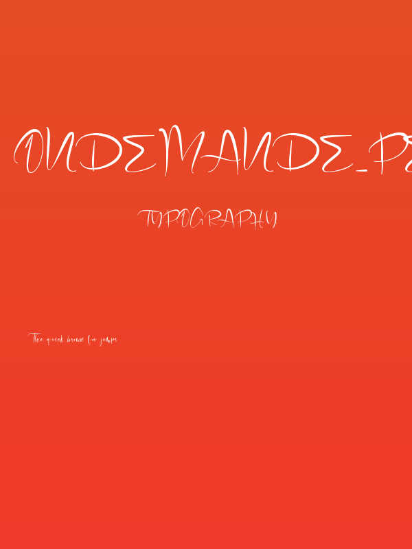 Ondemande_Personal Use Poster