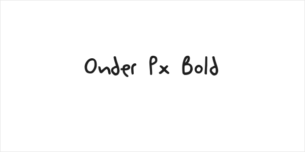 Onder Px Bold Logo