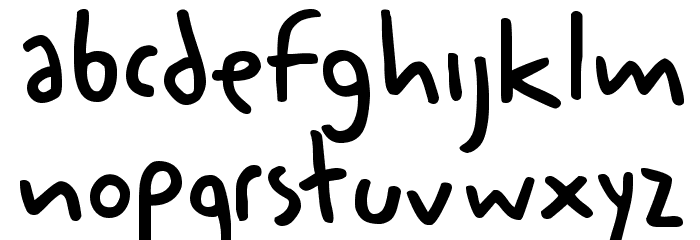 Onder Px Bold Font LOWERCASE