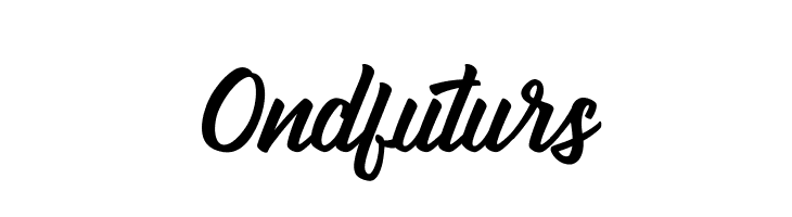 Ondfuturs  Frei Schriftart Herunterladen