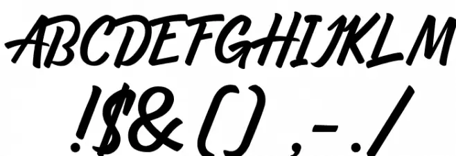 Ondfuturs Font OTHER CHARS