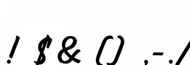 Ondfuturs Font OTHER CHARS