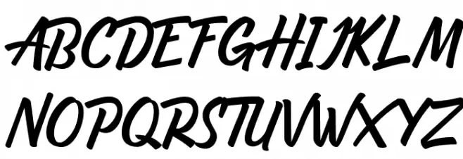 Ondfuturs Font UPPERCASE