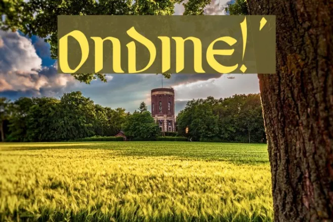 Ondine!" Example 1