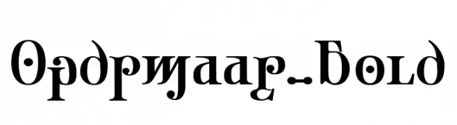 Ondrwaax-Bold  Descarca Fonturi Gratis