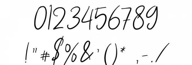 Ondyne Regular Font OTHER CHARS