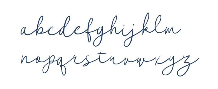 Ondyne Regular Lowercase