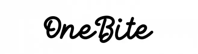 One Bite  Frei Schriftart Herunterladen