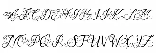 One Chance Script Regular Fonte MAIÚSCULAS
