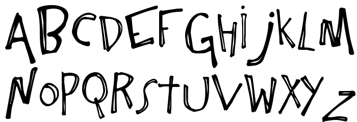 One Constant Font LOWERCASE