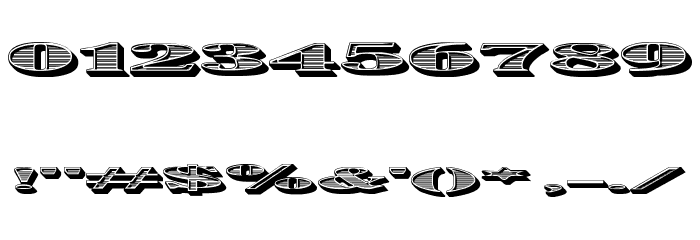 One Dance Bold Font OTHER CHARS