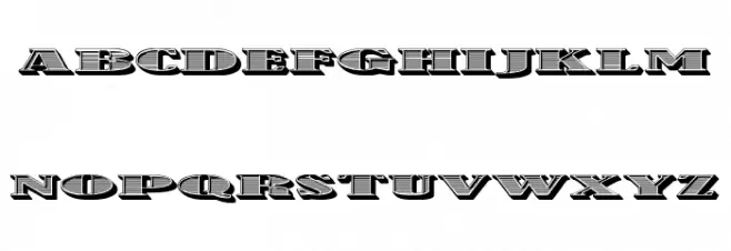 One Dance Bold Schriftart Groß