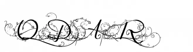 One Day After Rain  font caratteri gratis