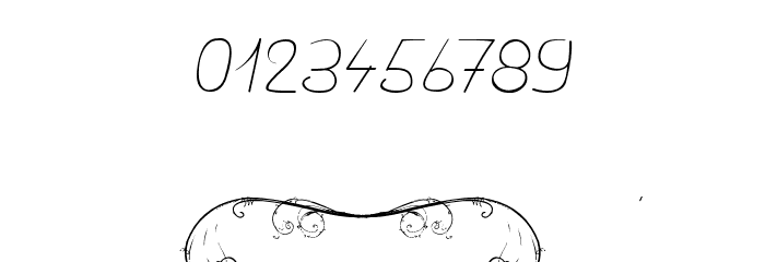One Day After Rain1 Font OTHER CHARS