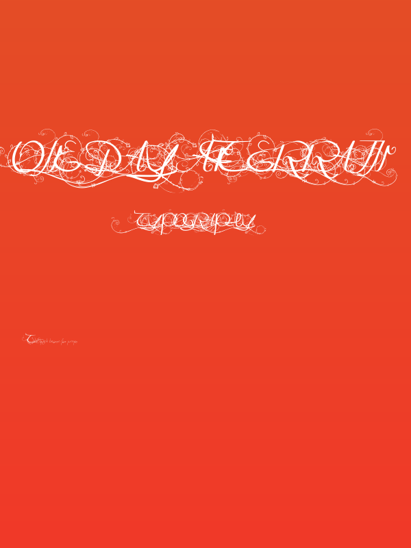 One Day After Rain Poster