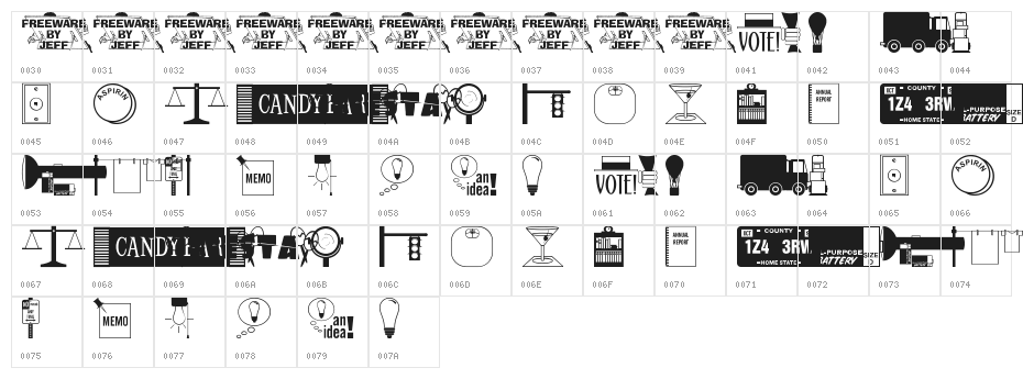One Ding After Another JL Character Map