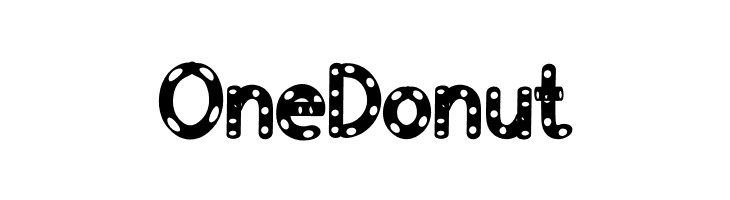 One Donut  नि: शुल्क फ़ॉन्ट्स डाउनलोड