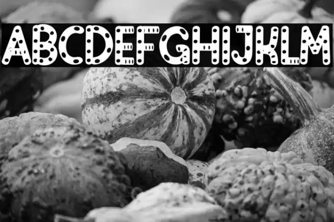 One Donut Font examples