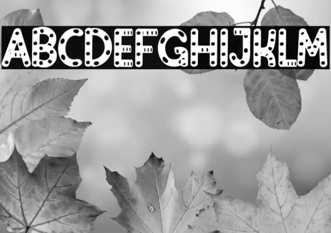 One Donut Font examples