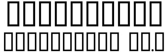 One Fell Swoop Font Alte caractere