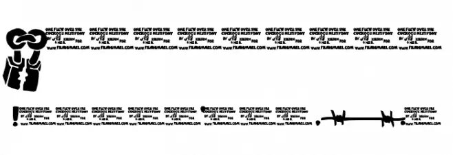 One-Flew-Over-The-Cuckoo-s-Nest Font OTHER CHARS