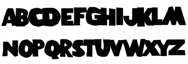 One-Flew-Over-The-Cuckoo-s-Nest Caratteri MINUSCOLO