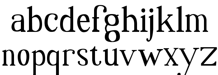 One Forty Seven Font LOWERCASE