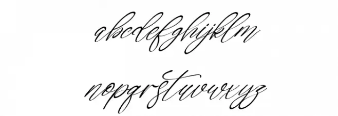 One January Italic Fuentes MINÚSCULAS