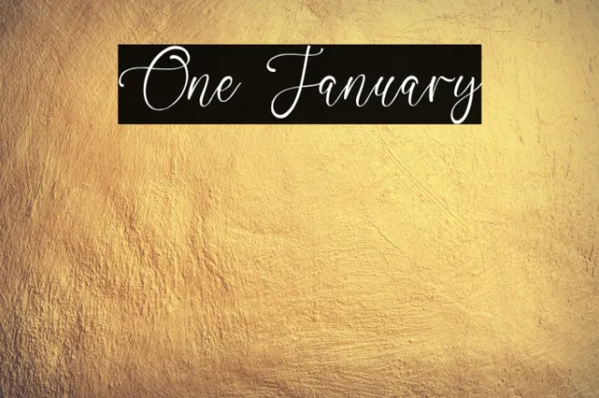 One January Example 2
