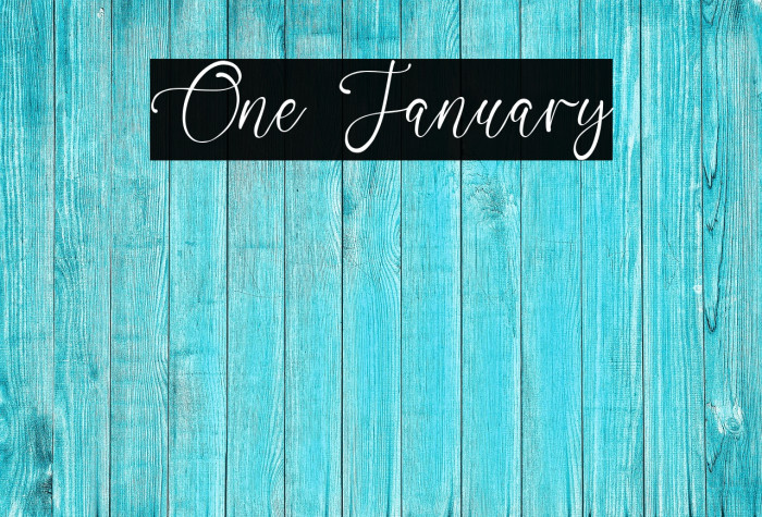 One January Example 3