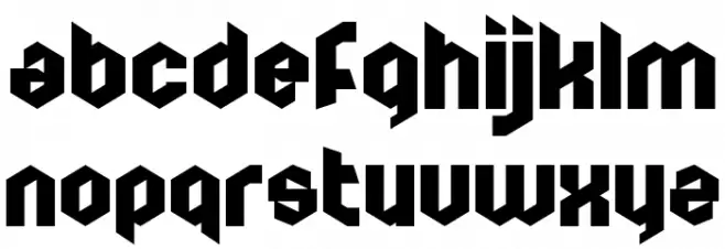 One Pill Makes You Larger Schriftart Kleinbuchstaben