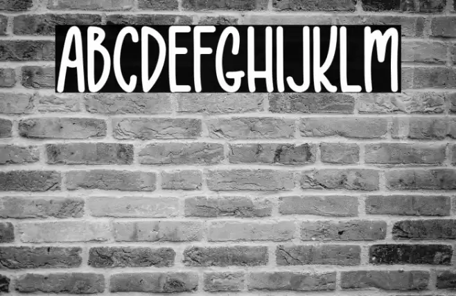 One Shot Font examples