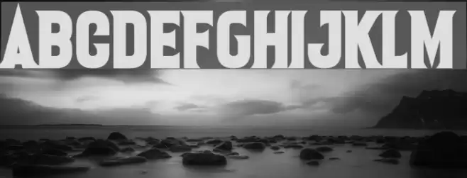 One Slice Font examples