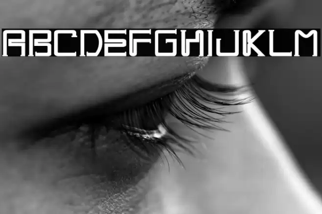 One Way Font examples