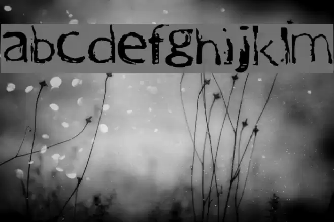 One Way Font examples