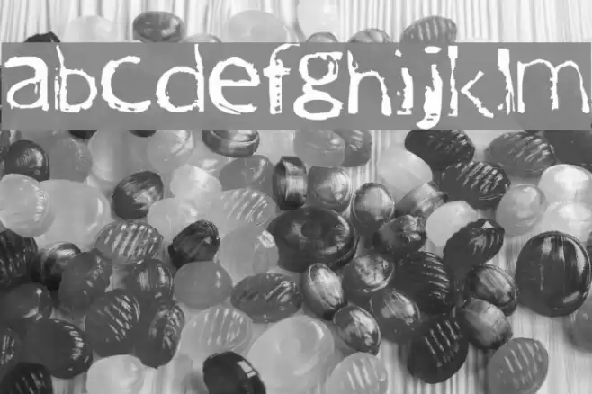 One Way Font examples