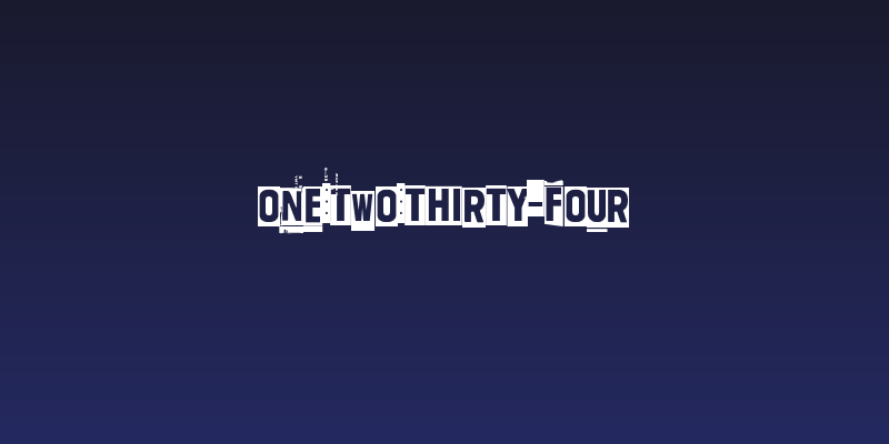 One two thirty-four Social Header