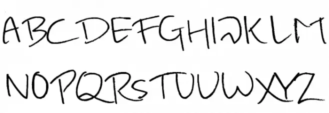 OneDayinMalangbong Font UPPERCASE