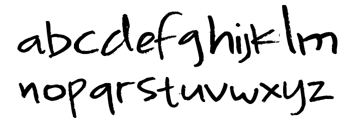 OneDayinMalangbong Font LOWERCASE