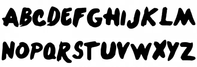 OneDirection Шрифта ВЕРХНИЙ