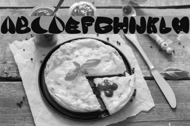 OneLeash Font examples