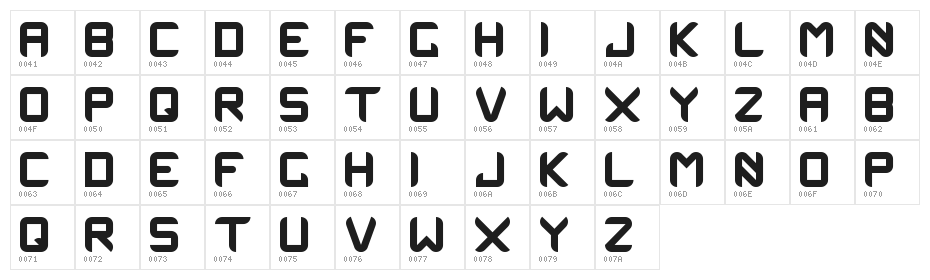 OneManArmy Character Map