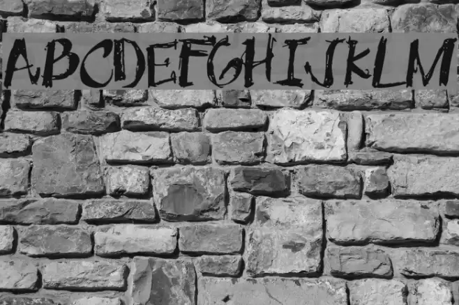 OneMiguel Shaded Font examples