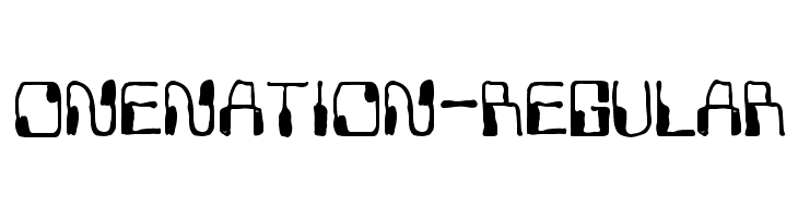OneNation-Regular  لخطوط تنزيل