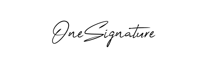 OneSignature  नि: शुल्क फ़ॉन्ट्स डाउनलोड