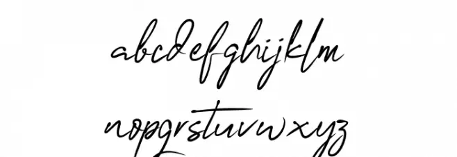OneSignature Caratteri MINUSCOLO