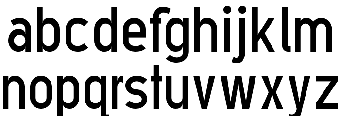 OneSlot Anderthalb Font LOWERCASE